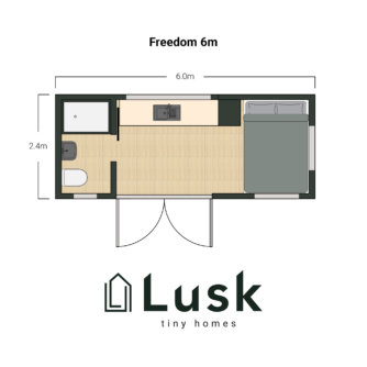 TINY HOUSE DIAGRAM & FLOORPLAN_2D FLOOR PLAN