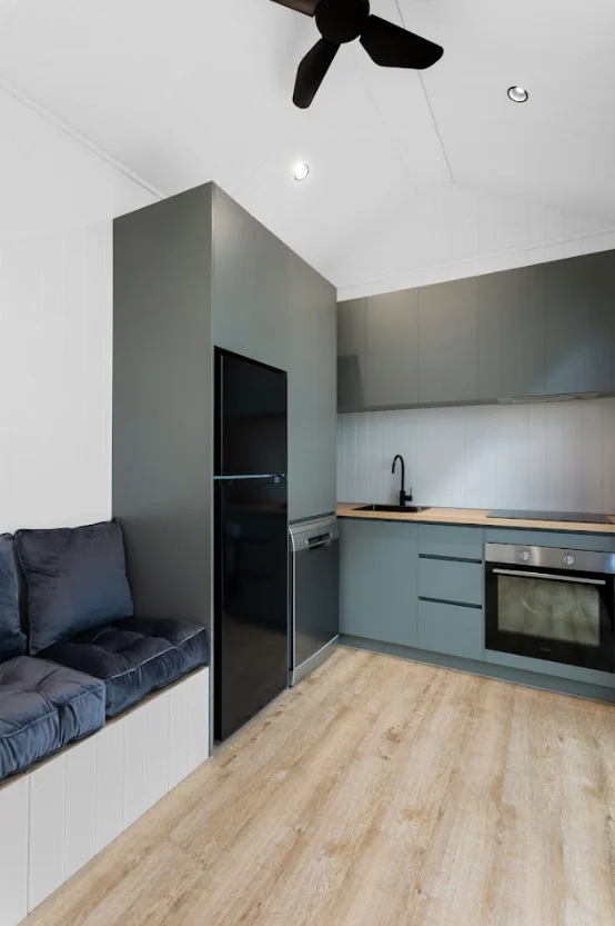 Modern Tiny Home Kitchen Interior